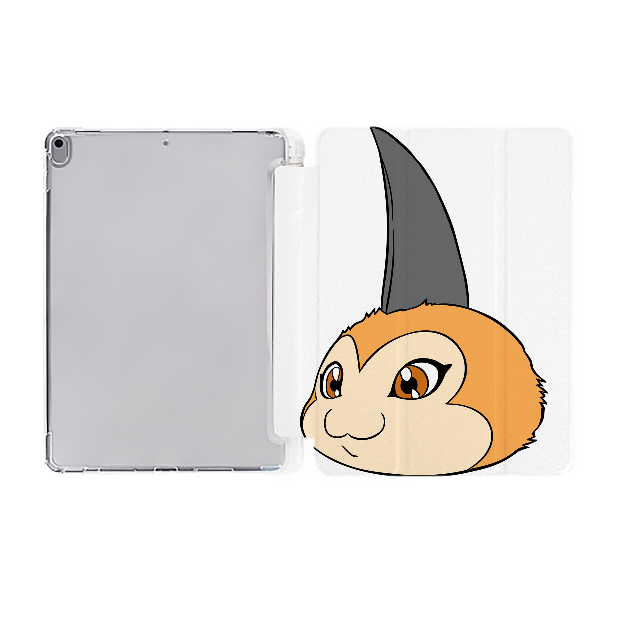 （画像用） Digimon デジタルモンスター/デジモン IPad ケース ペン収納付き 三つ折りスタンド PUレザー×シリコン 対応機種9.5/10.5/10.9インチ